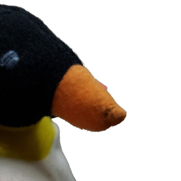 Vintage 1993 TY Teenie Beanie Babies "Waddle" The Penguin Retired 5" Plush Toy - Picture 7 of 8